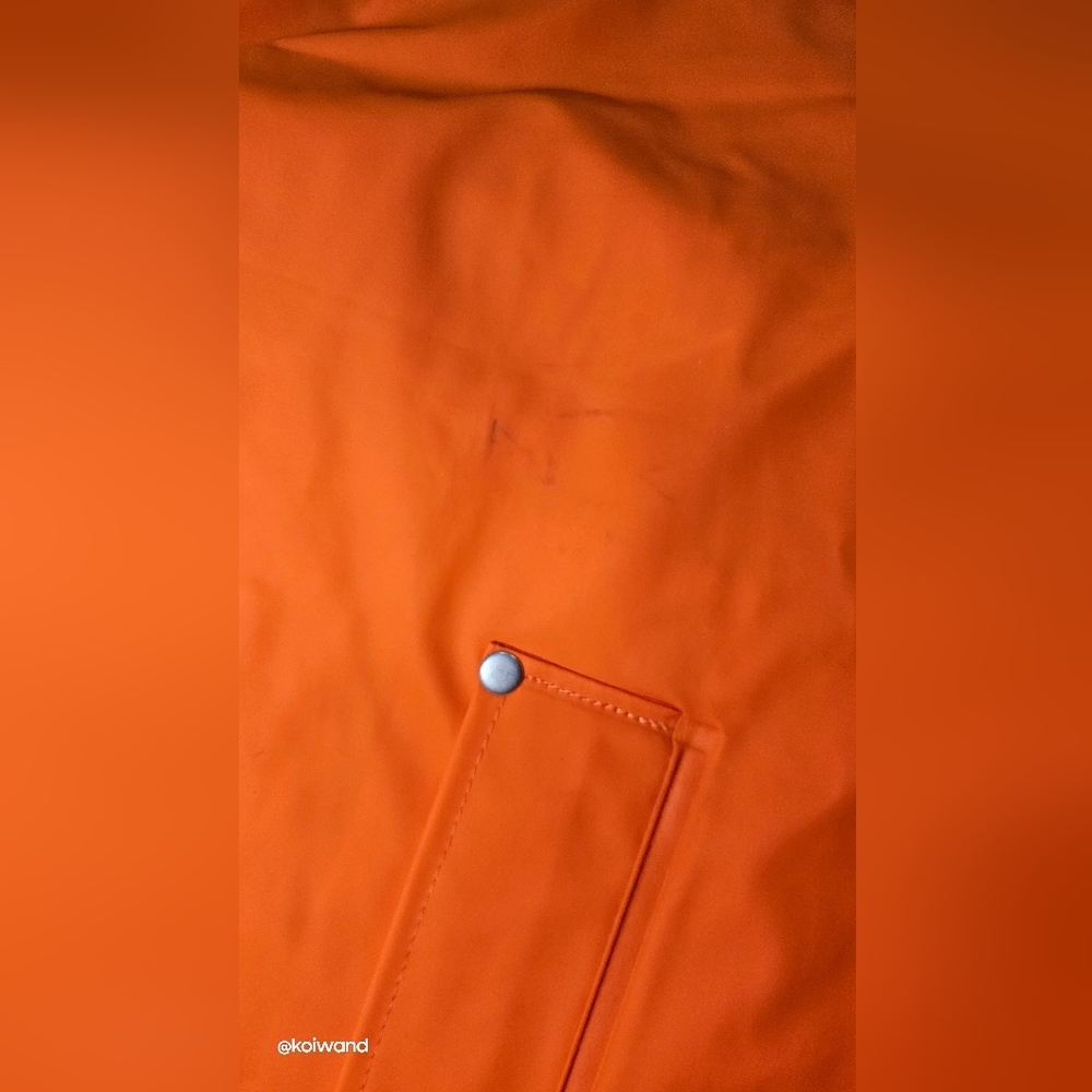 Pedlenton Tangerine Women's Rain Jacket Size L - Picture 3 of 14